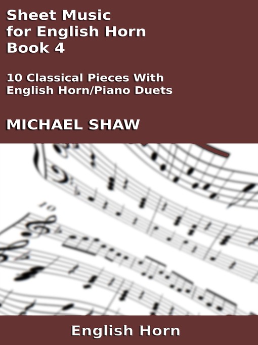 Title details for Sheet Music for English Horn by Michael Shaw - Available